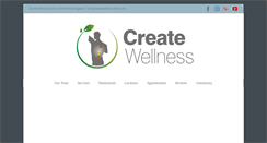 Desktop Screenshot of createwellnesscenter.com